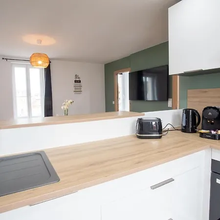 Le Nid D Adele - Centre - 3 Pers - Wifi - A 10min - Parking Gratuit Daire Eu (Seine-Maritime)